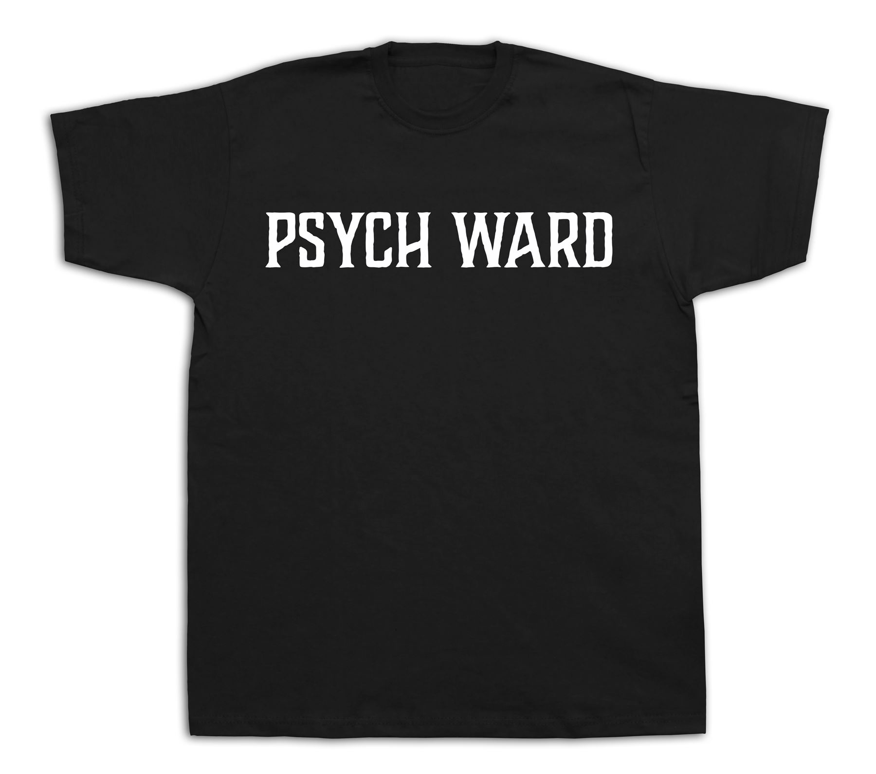 Psych Psyche ward jail funny design model t shirt fashion casual