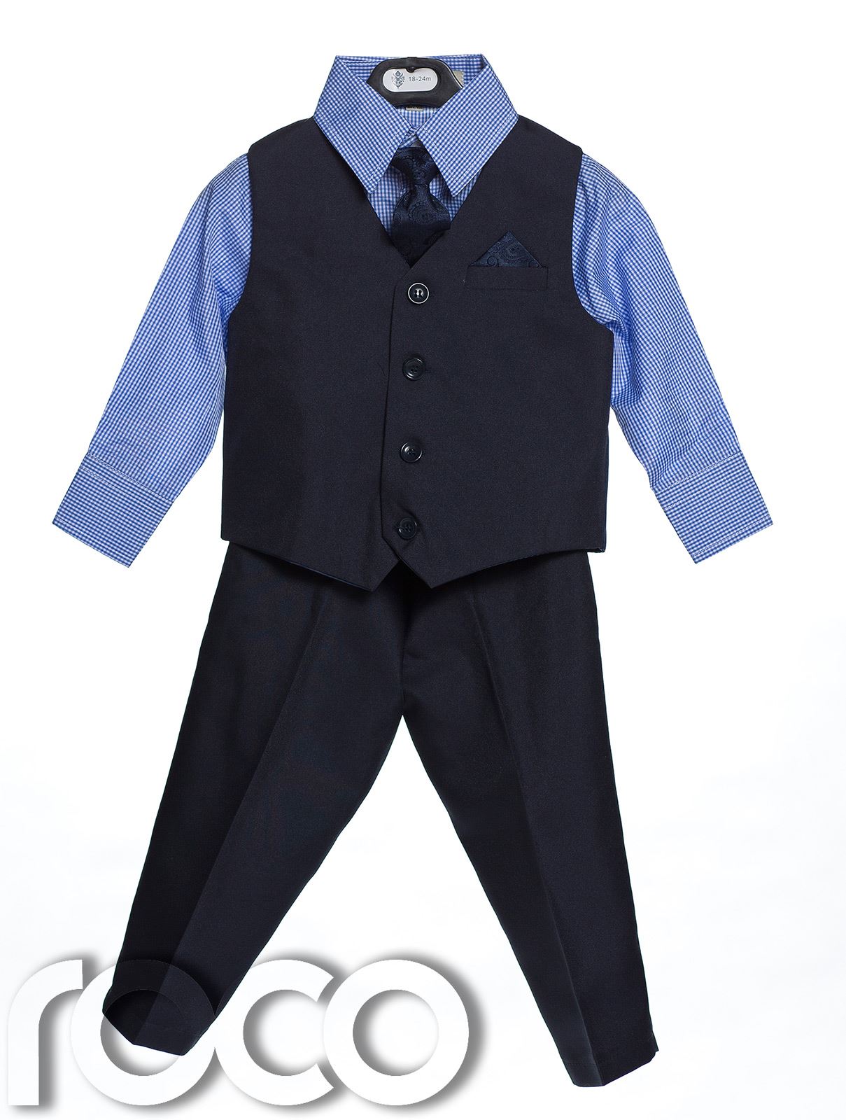 Boys Suits, 4 Piece Waistcoat Suit, Wedding Page Boy Baby Formal Party