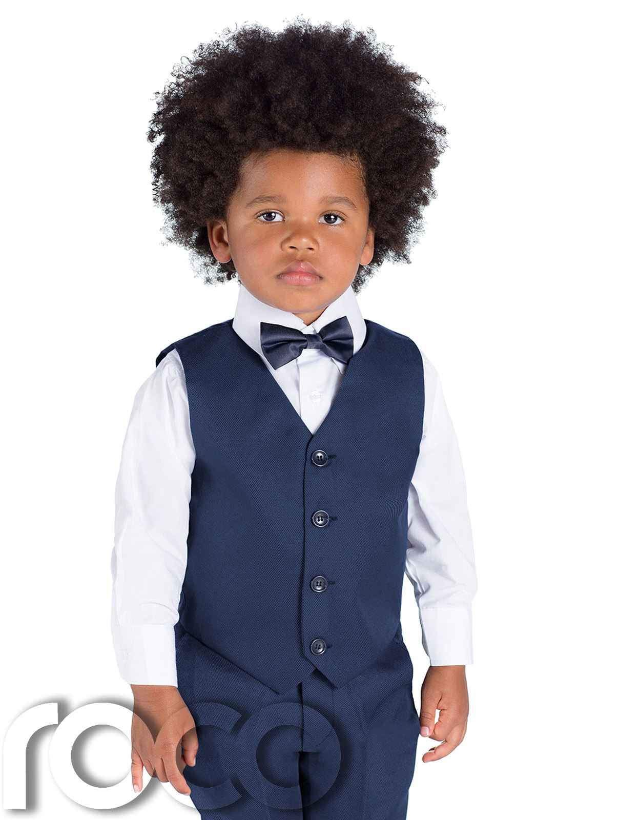 Boys Navy Suits, Page Boys Suits, Waistcoat Suits, Mesh Blue Suit, 3m - 8 yrs