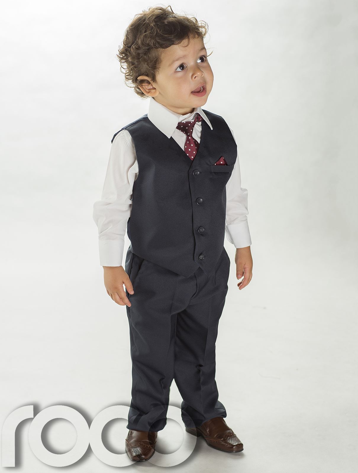 Boys Suits, 4 Piece Waistcoat Suit, Wedding Page Boy Baby Formal Party