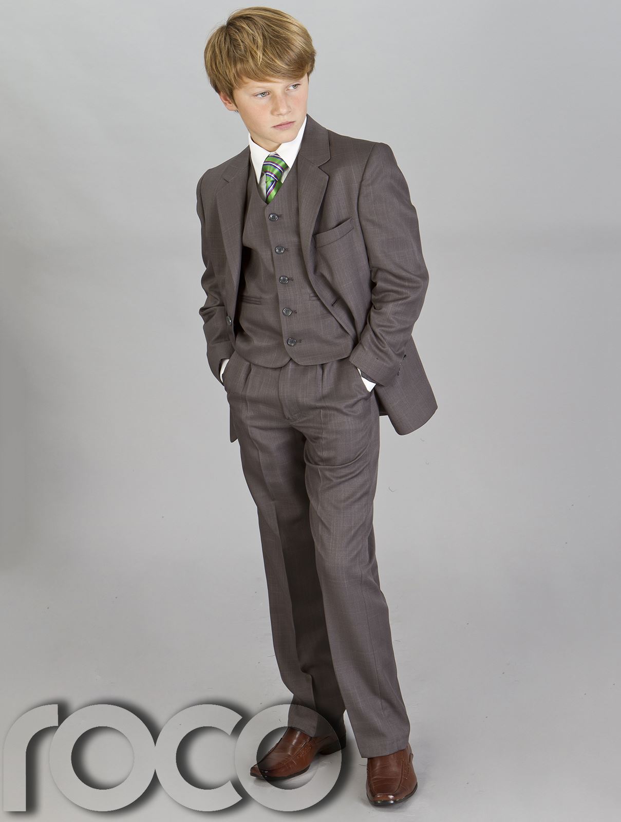 Boys Wedding Suit, Boys Prom Suit, Navy, Grey, Page Boy Suits, Age 1