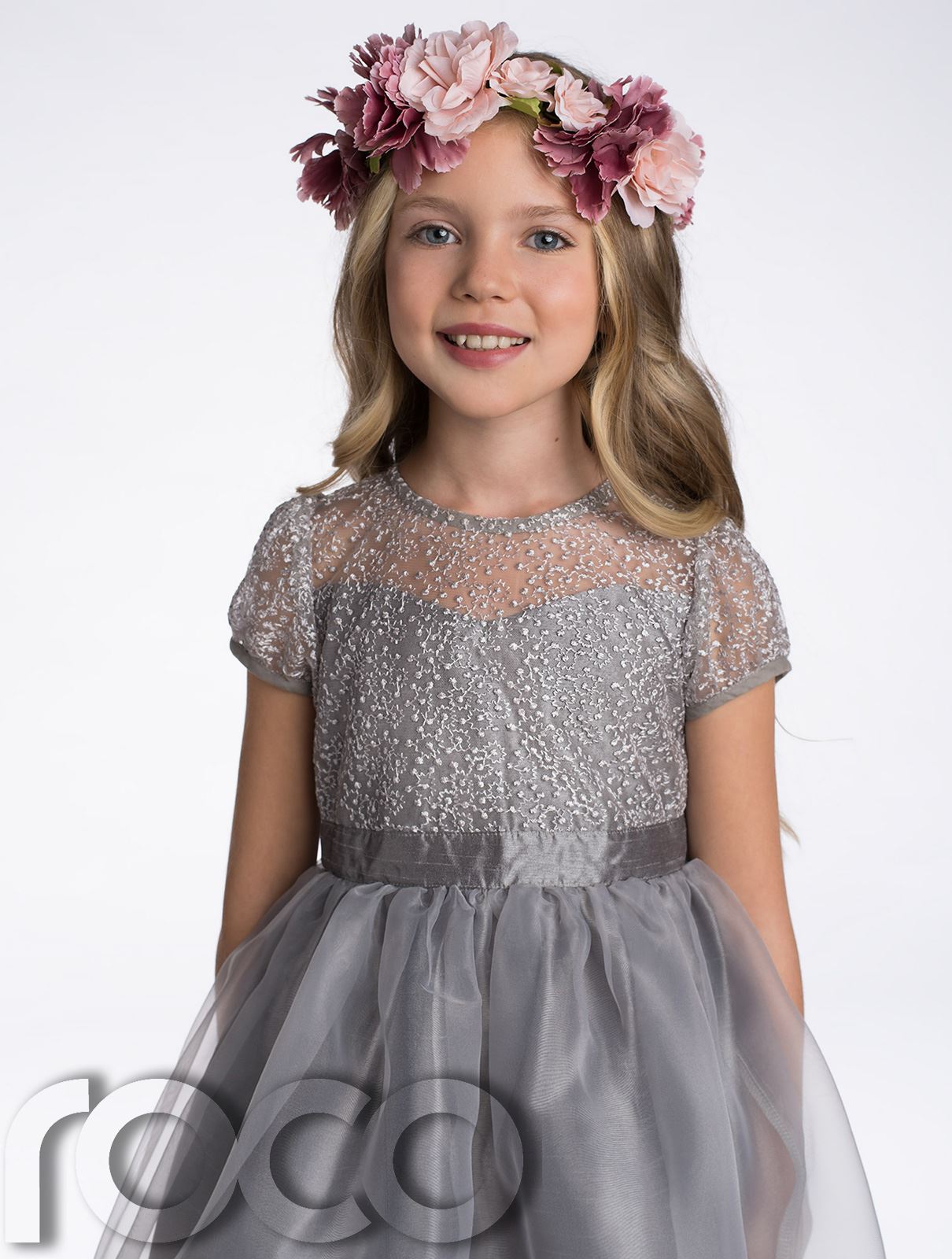 flower girl dresses grey uk cheap wedding dresses christmas jersey knit fabric