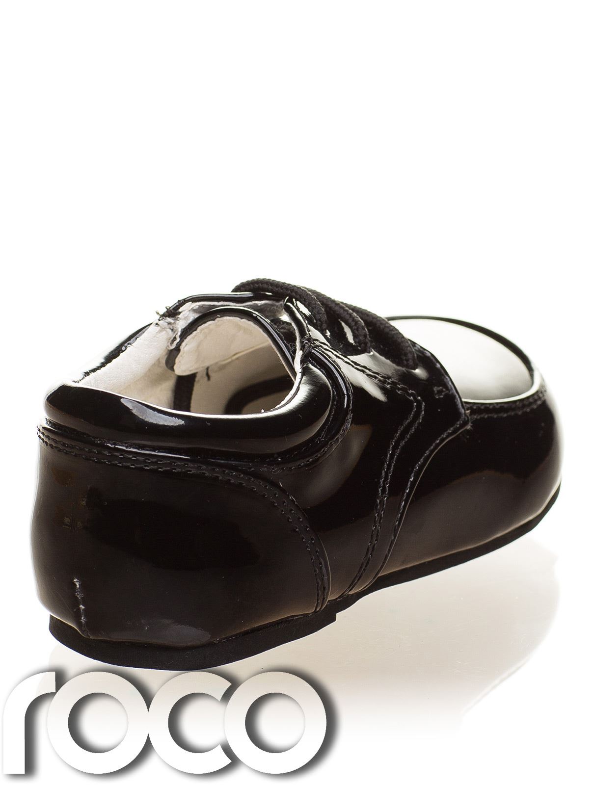 Childrens Baby Boys White Shoes Lace Up Wedding Page Boy Christening