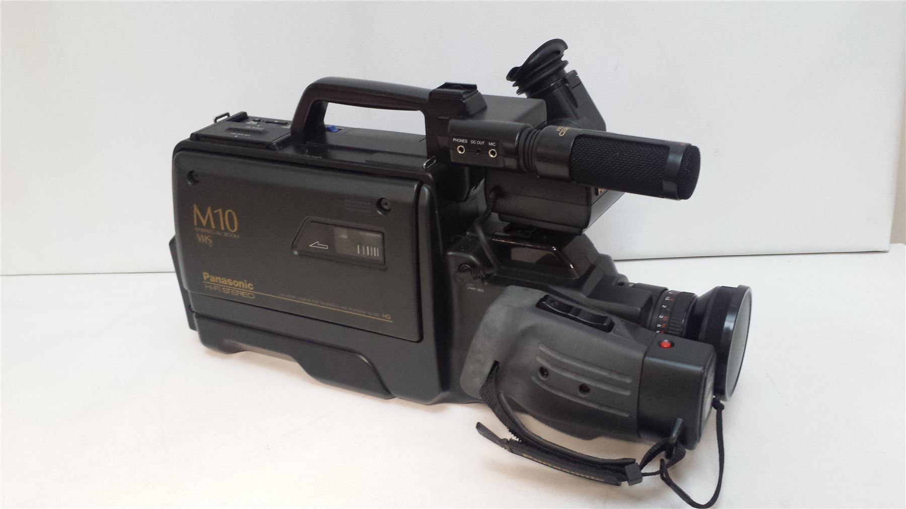 Vintage Panasonic Camcorder VHS NVM10B Power supply included No