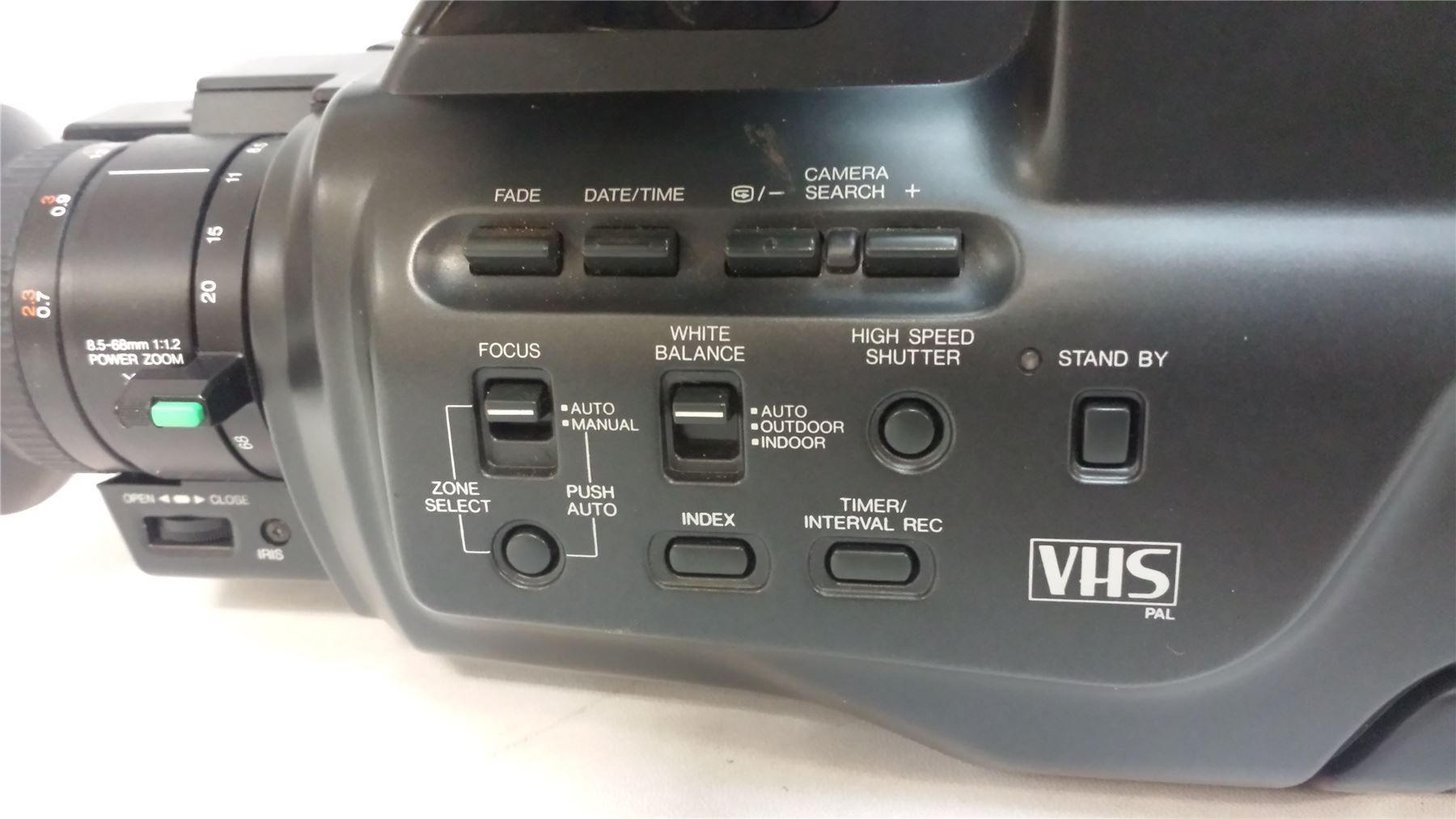 Vintage Panasonic Camcorder VHS NVM10B Power supply included No Battery eBay