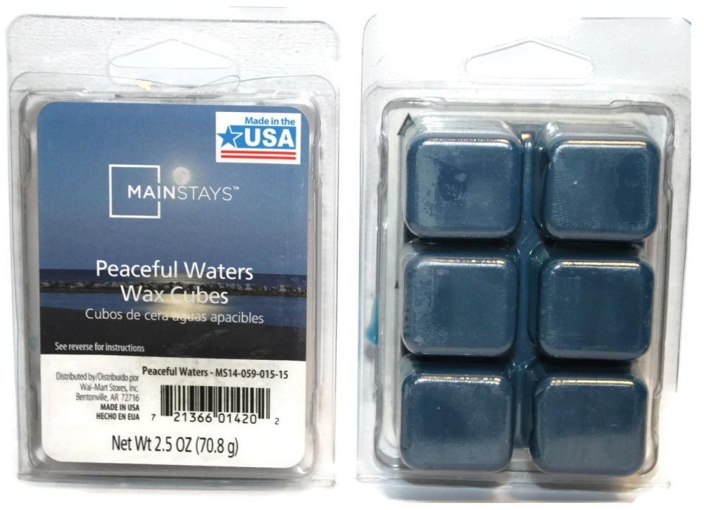 Mainstays Scented Wax Cube Melts 6 Cubes Pack Candle Oil Burners Decor