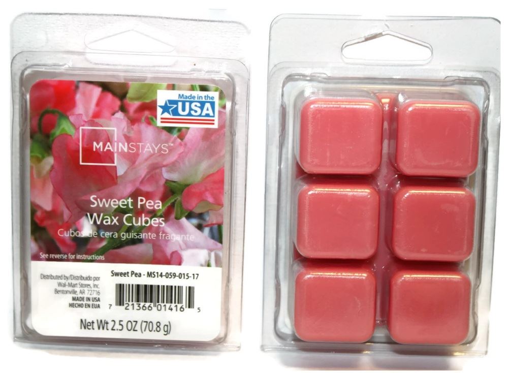 Mainstays Standard Wax Cube Melts Candle 6 Cubes Pack Oil Burner Decor