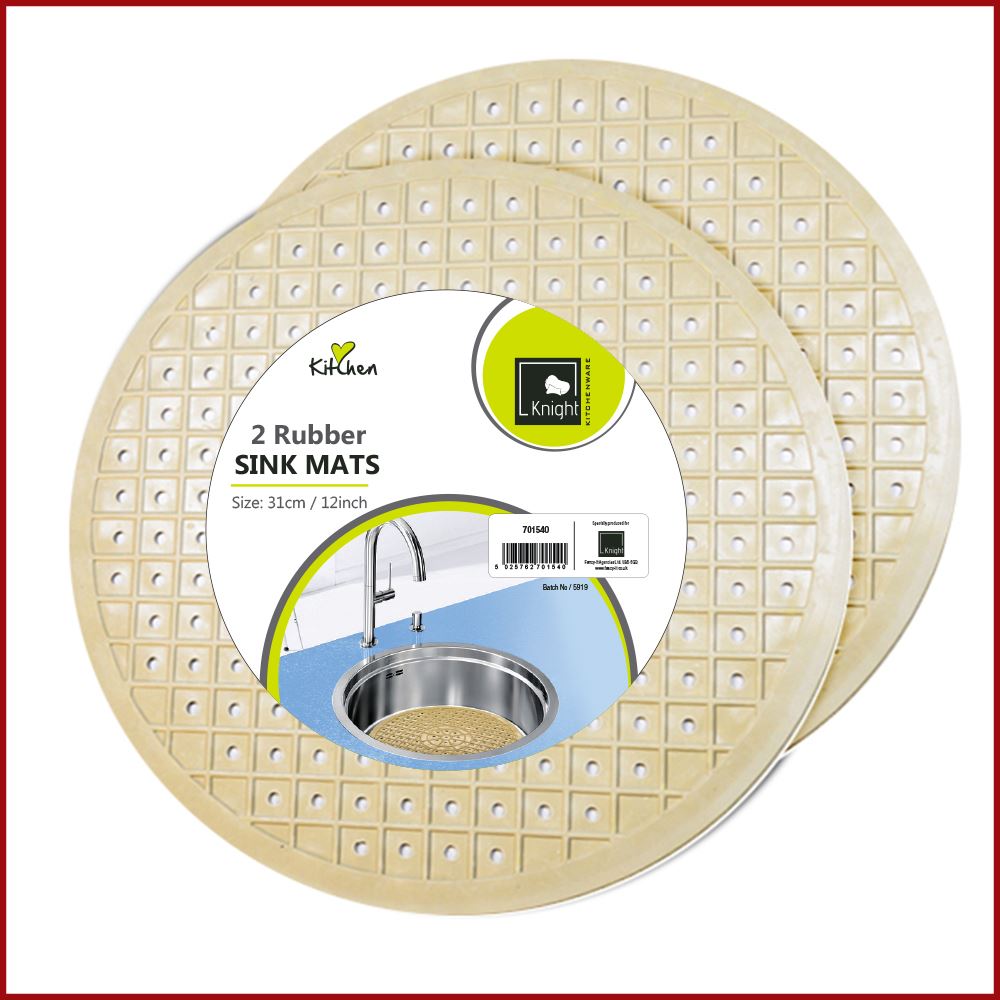 Rubber Sink Mat Non Slip Grip Scratch Protector Liner Dish Drainer Mat