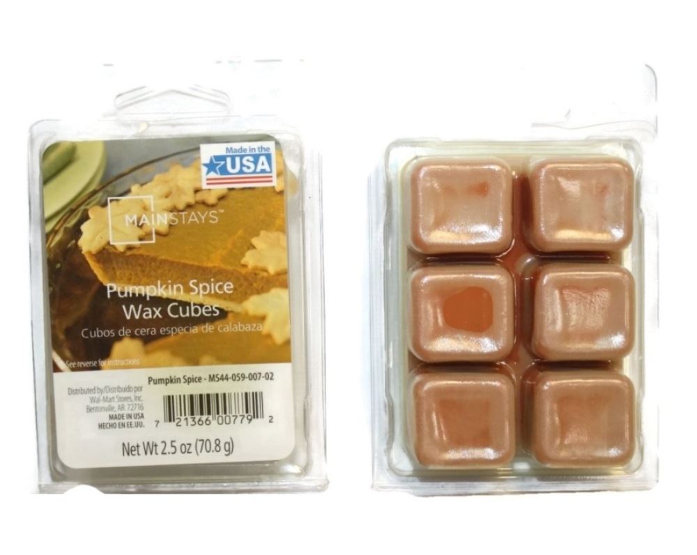 Mainstays Standard Wax Cube Melts Candle 6 Cubes Pack Oil Burner Decor