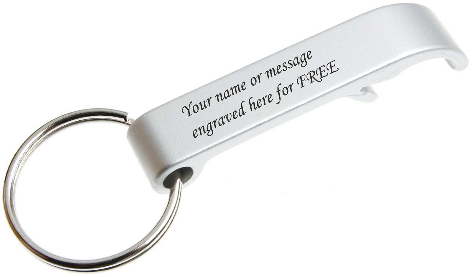 Key Rings Keyrings FREE Personalised Silver Engraved FREE Great
