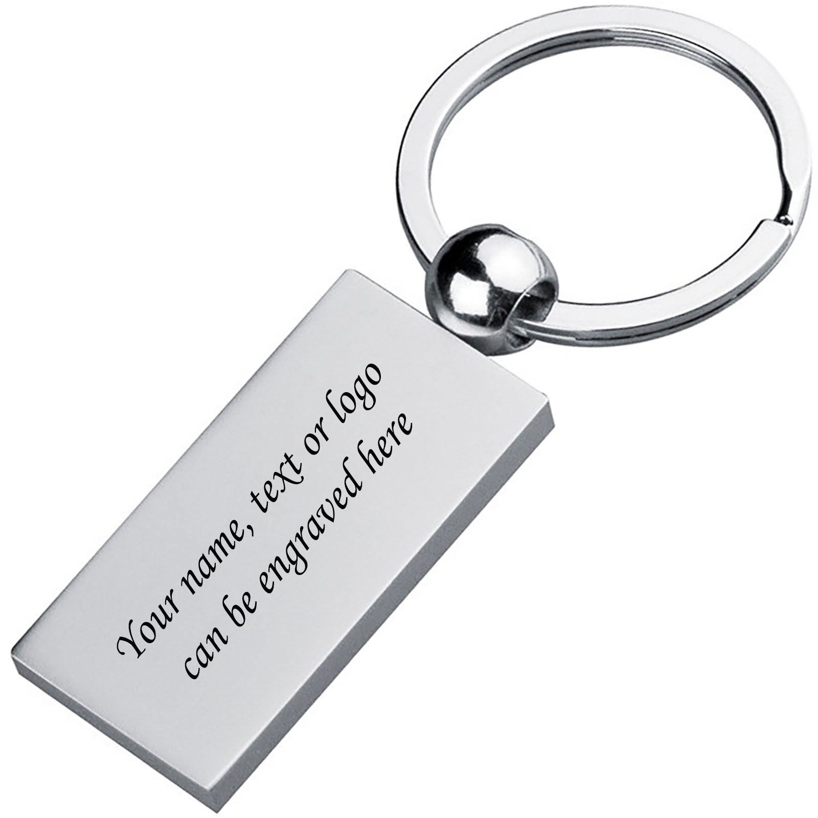 Key Rings Keyrings FREE Personalised Silver Engraved FREE Great
