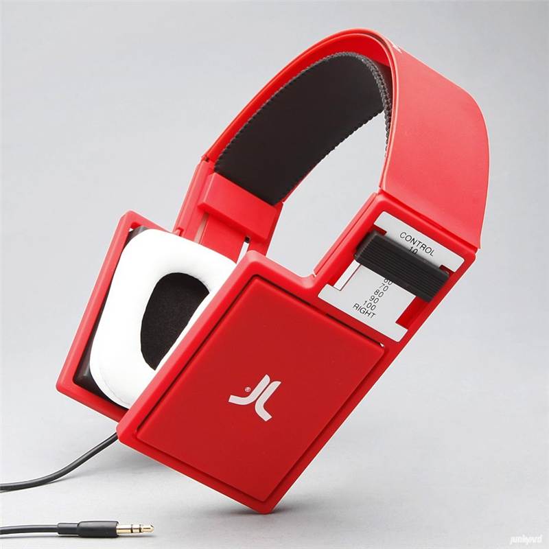 WESC Alp Horn Square DJ Headphones iPod Noise Cancelling Full Size