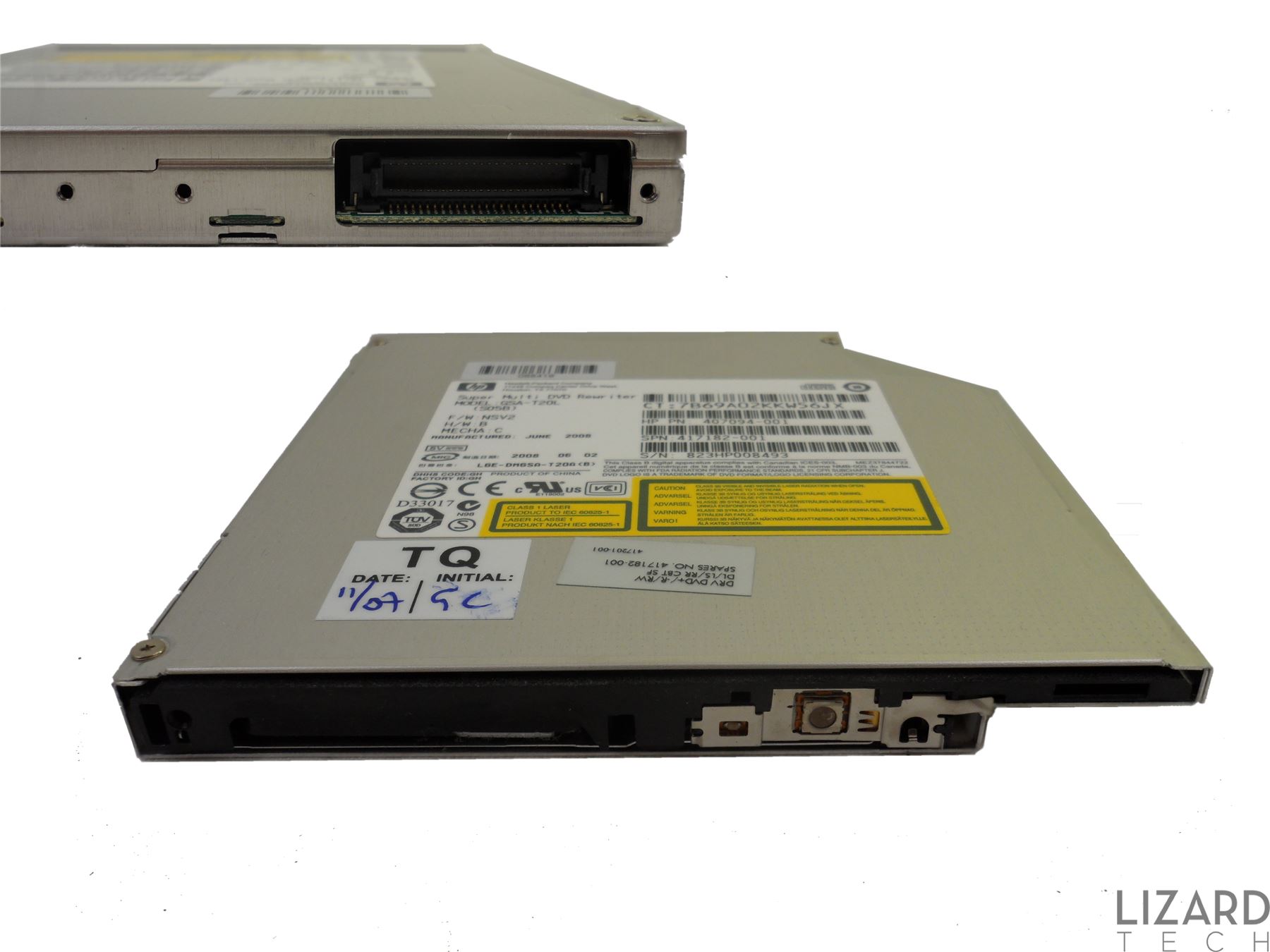 Internal Laptop Optical Drive DVDRW PATA/IDE 12.7mm