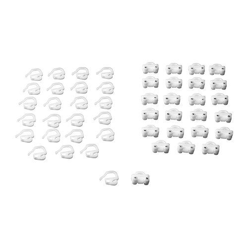 IKEA KVARTAL curtain rail, track, gliders, hooks fittings for window dressings eBay