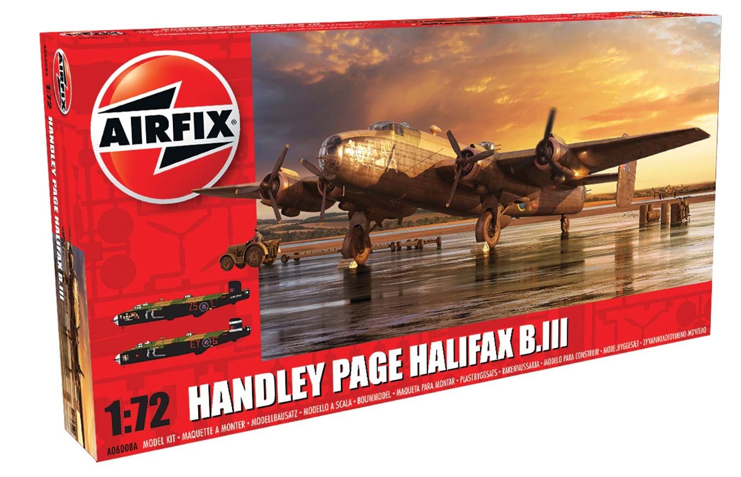 Airfix Handley Page Halifax B MkIII 172 Model Kit eBay