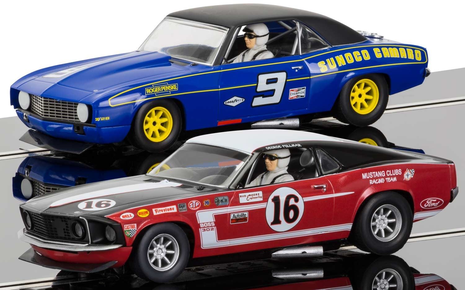 Scalextric American Classics ARC One Set, Camaro and Mustang C1362 eBay