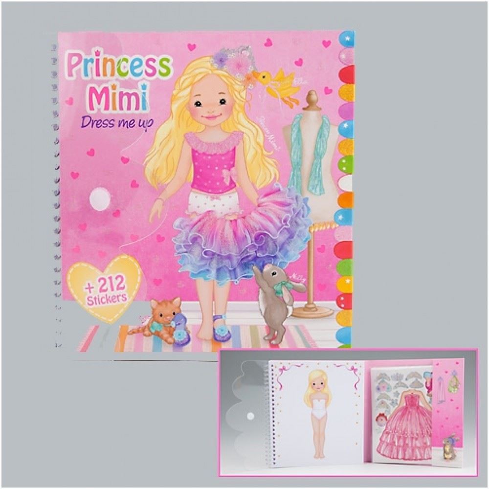 Princess Mimi Dress Me up Colouring Book by Depesche | eBay