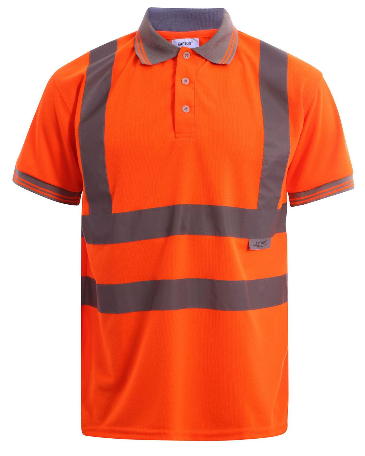 NEW HI VISIBILITY HIGH VIZ SHORT SLEEVE SAFETY WORKWEAR COLLAR POLO TSHIRT 820 eBay