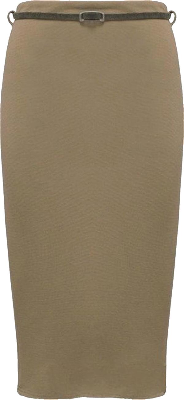 New Ladies Plus Size Causal Belted Bodycon Office Skirts 8-26