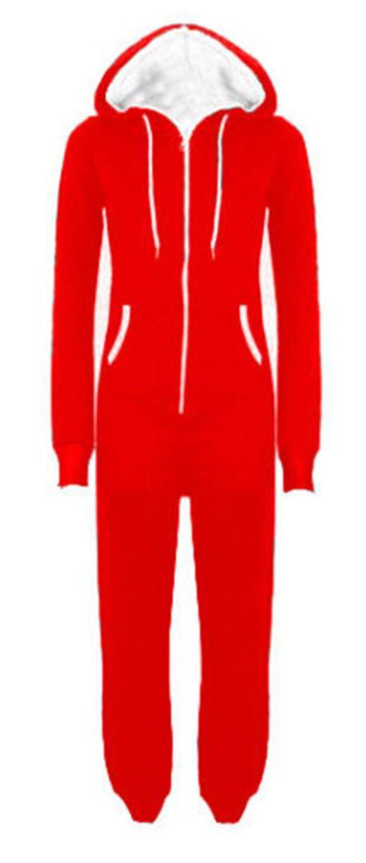 New Mens Womens Unisex One Piece Jumpsuits All In One Hooded Suits M5XL
