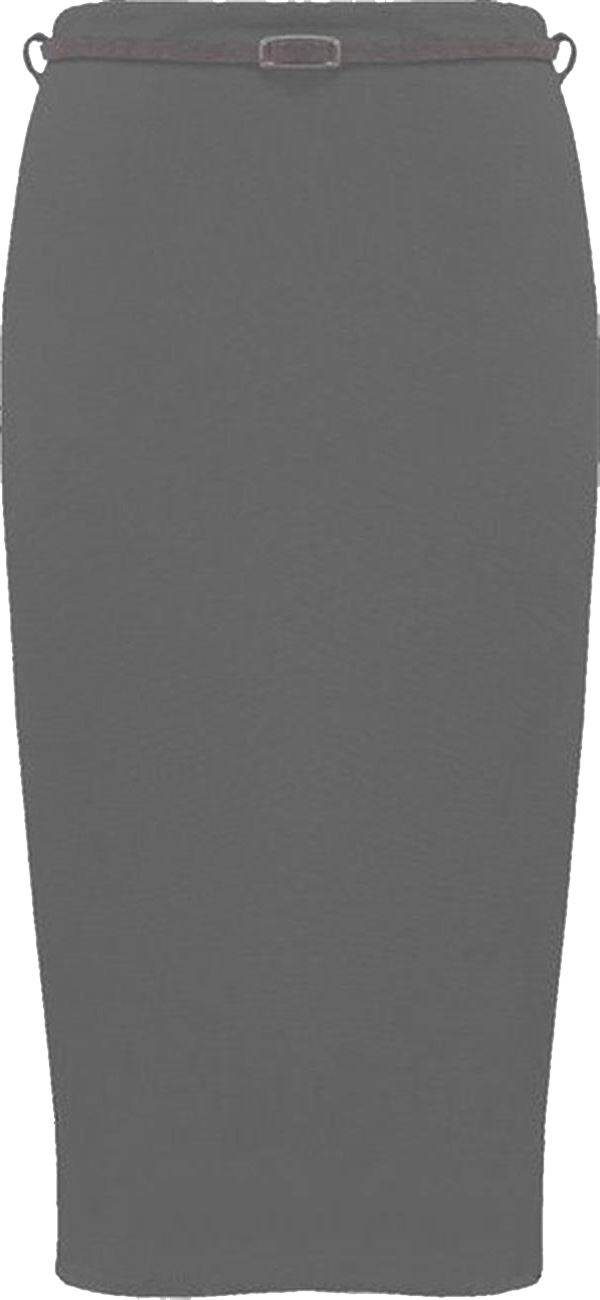 New Ladies Plus Size Causal Belted Bodycon Office Skirts 8-26