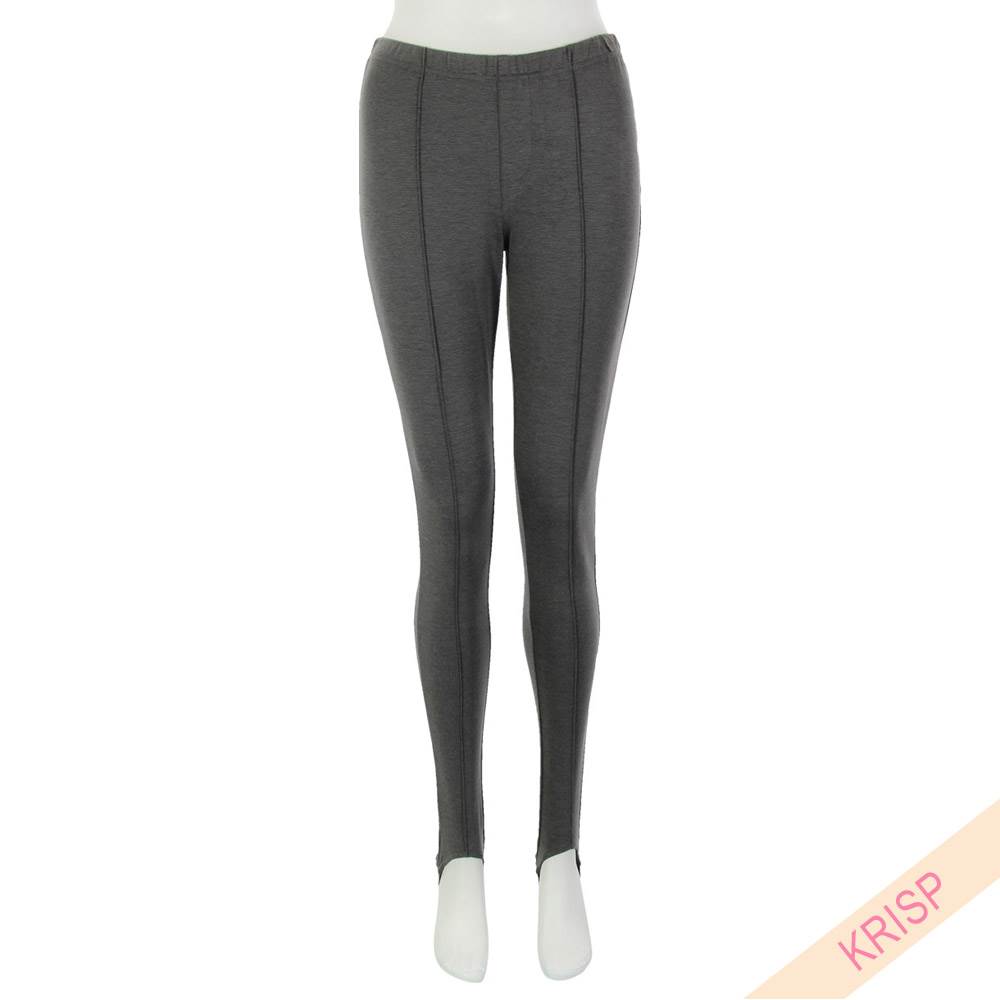 Ladies Women Panel Stretch Fitted Foot Straps Leggings Jeggings