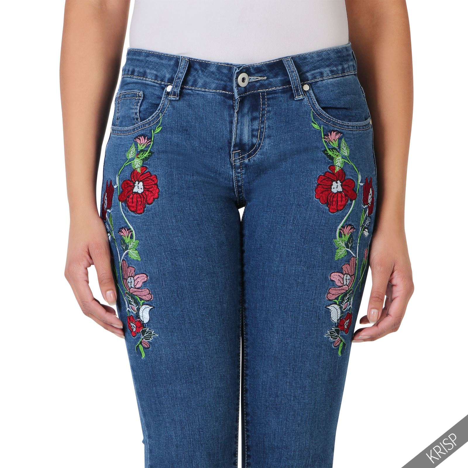 jeggings with flowers