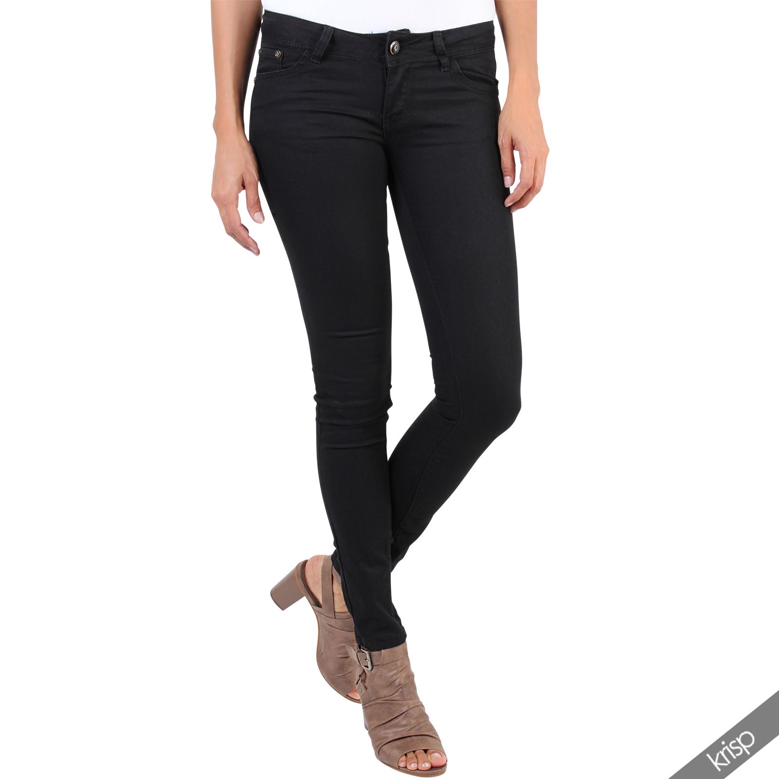 black denim pants women's