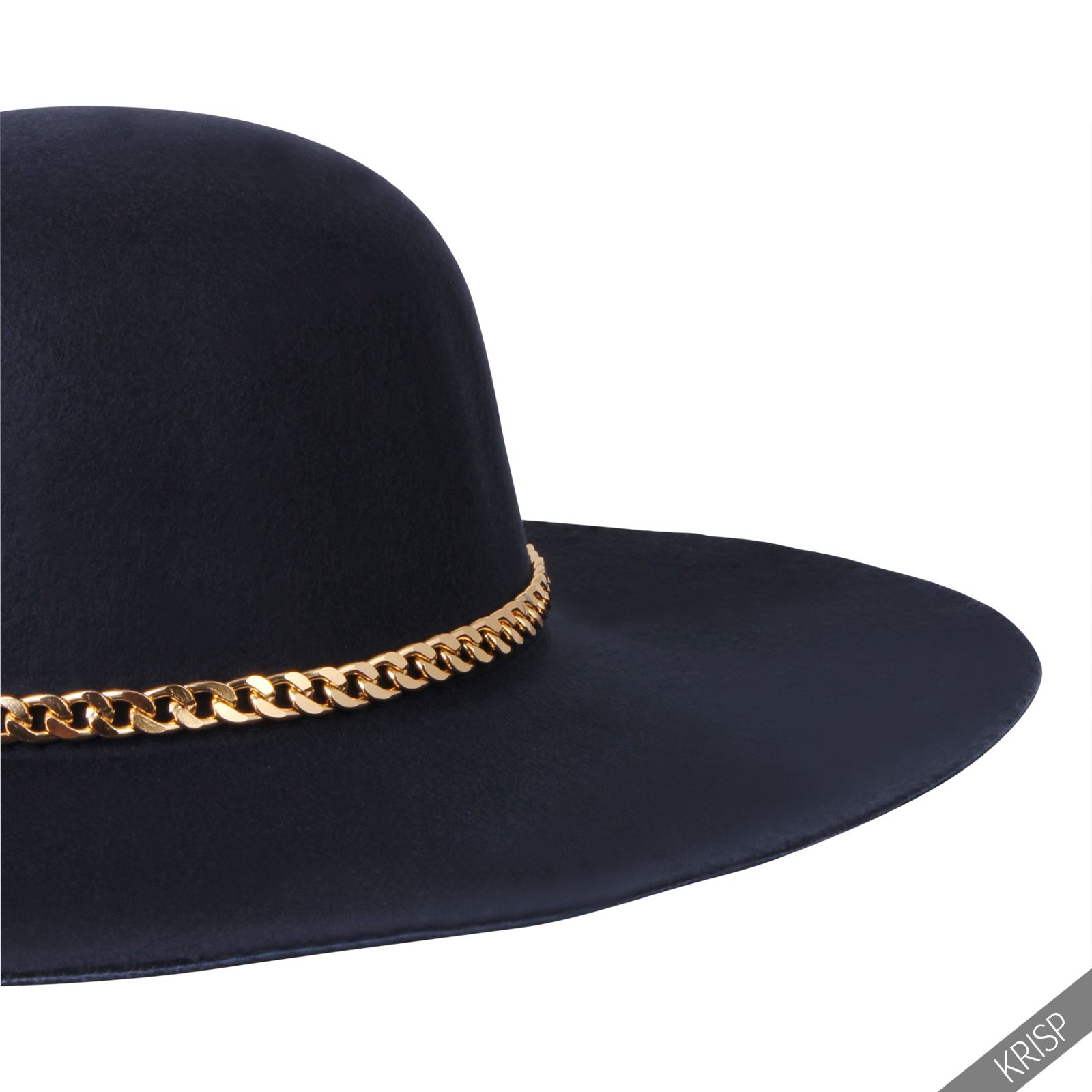 Women Boho Floppy Fedora Hat Soft Wool Felt Retro Cloche Wide Brim Cap