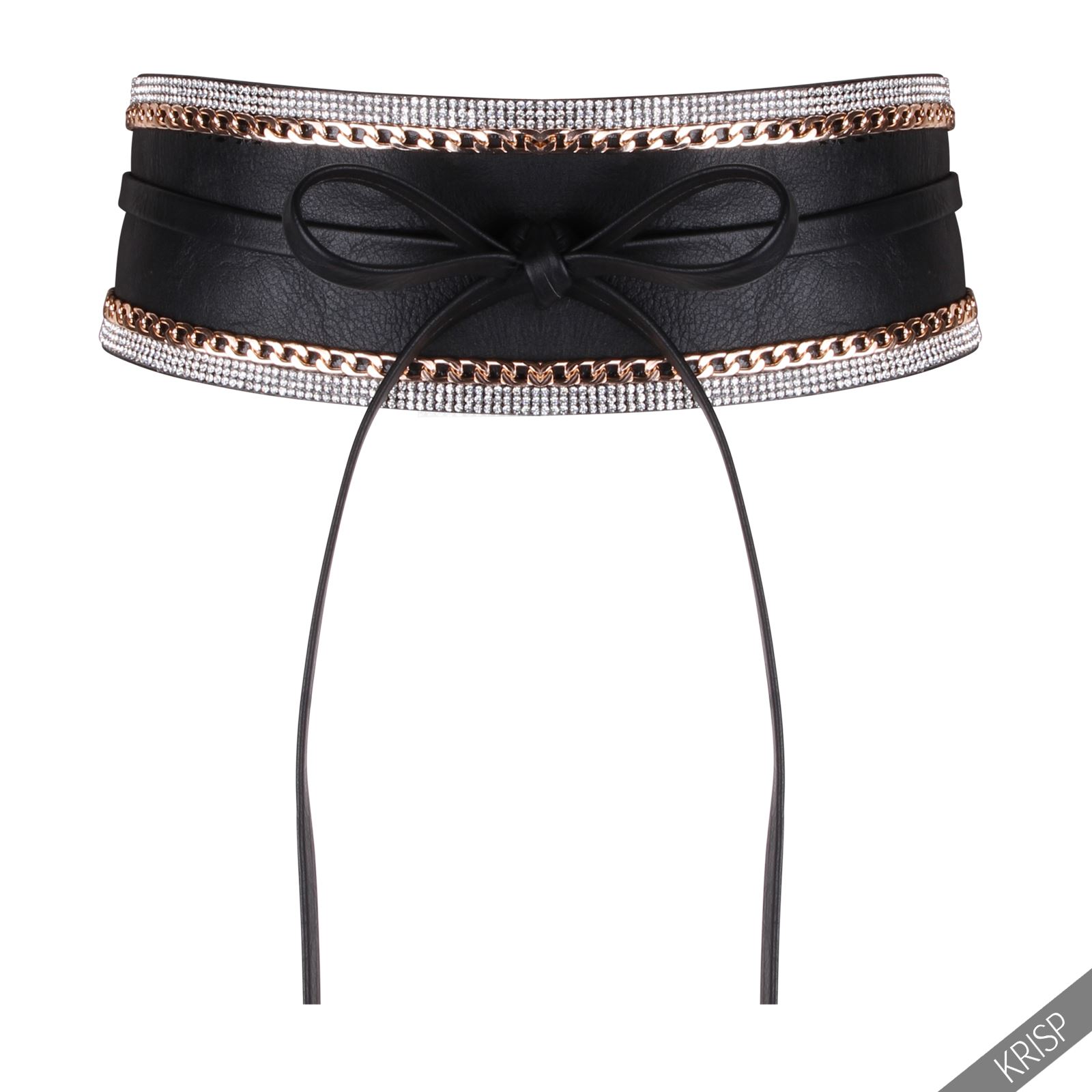 Damen Taillengürtel Gold - Breiter Leder Wickelgürtel Für Kleider & Outfits