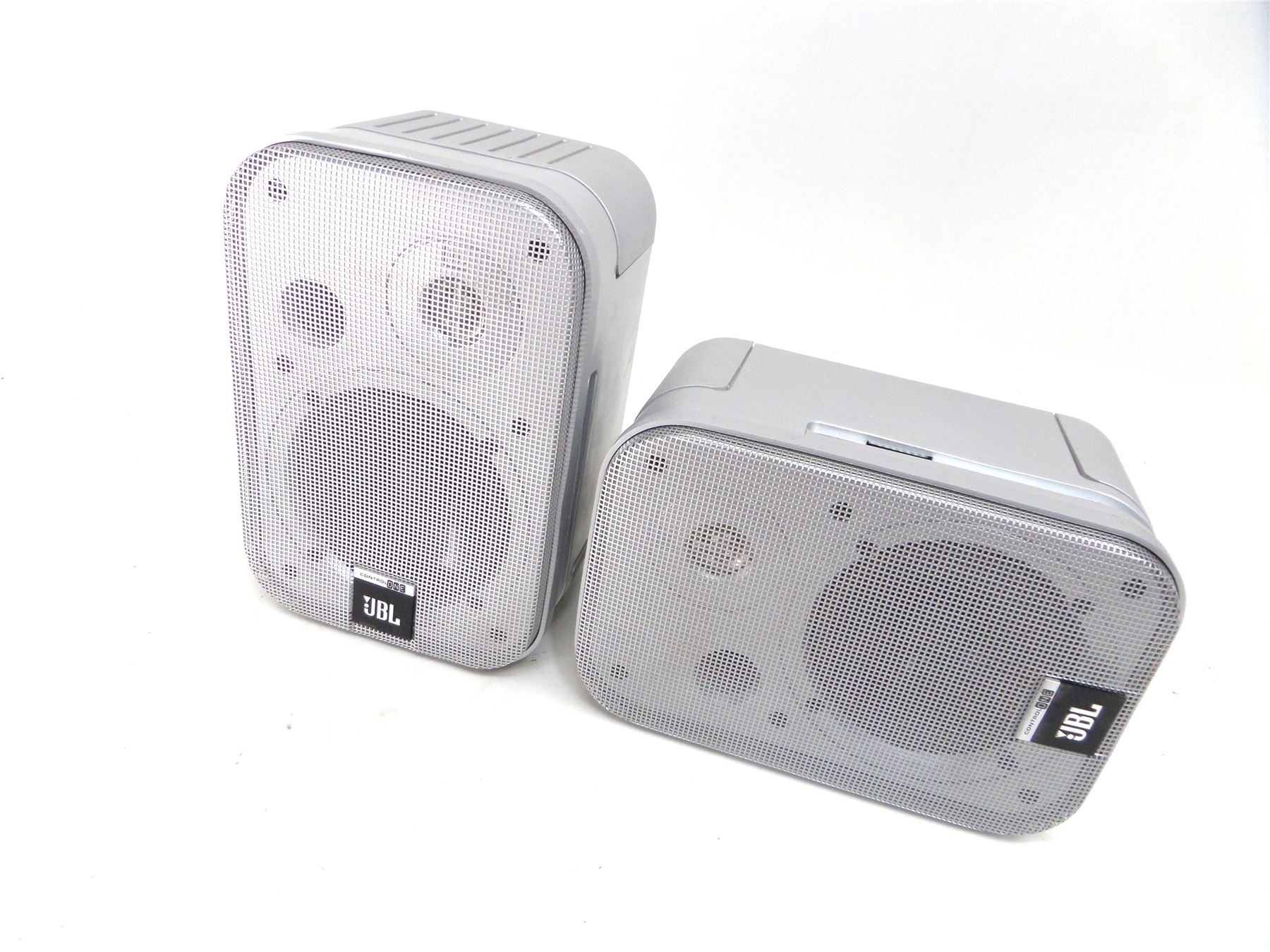 JBL Control 1 One Speakers Pair Silver eBay
