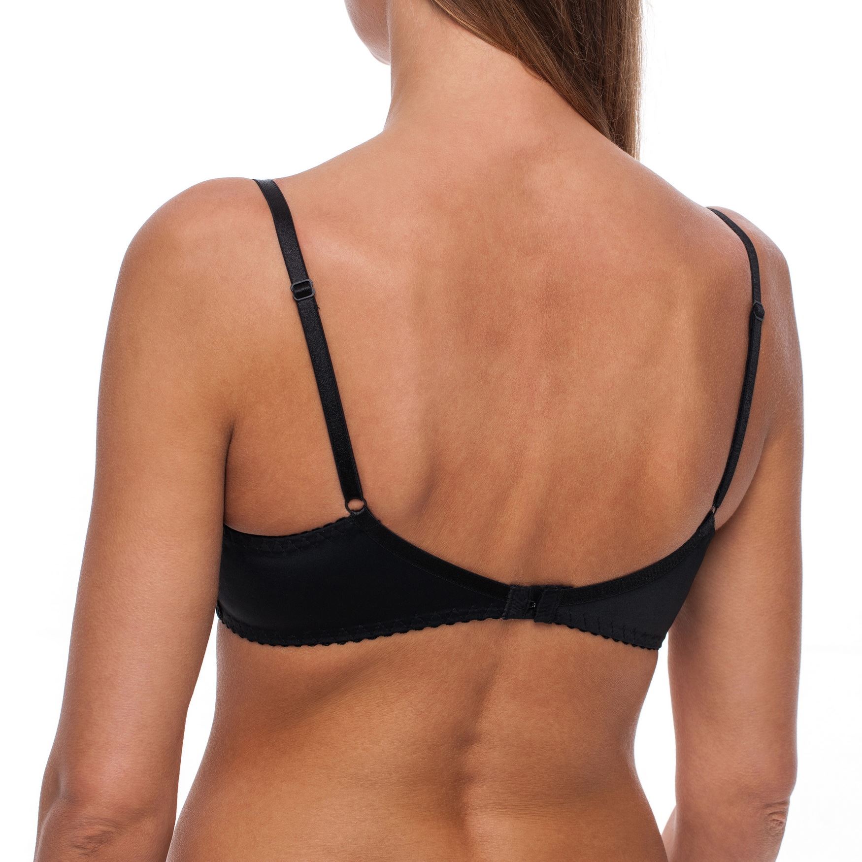 fruitvo Bra Demi Underwire Padded Balcony SECRET OF GODDESS