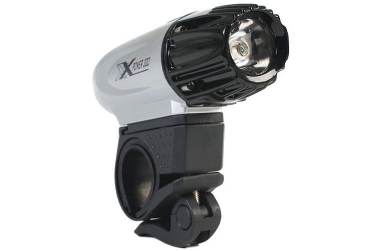Moon XP300 300 Lumen Front Bike Light XP330 LED Cycle Head Lite Silver RRP £90