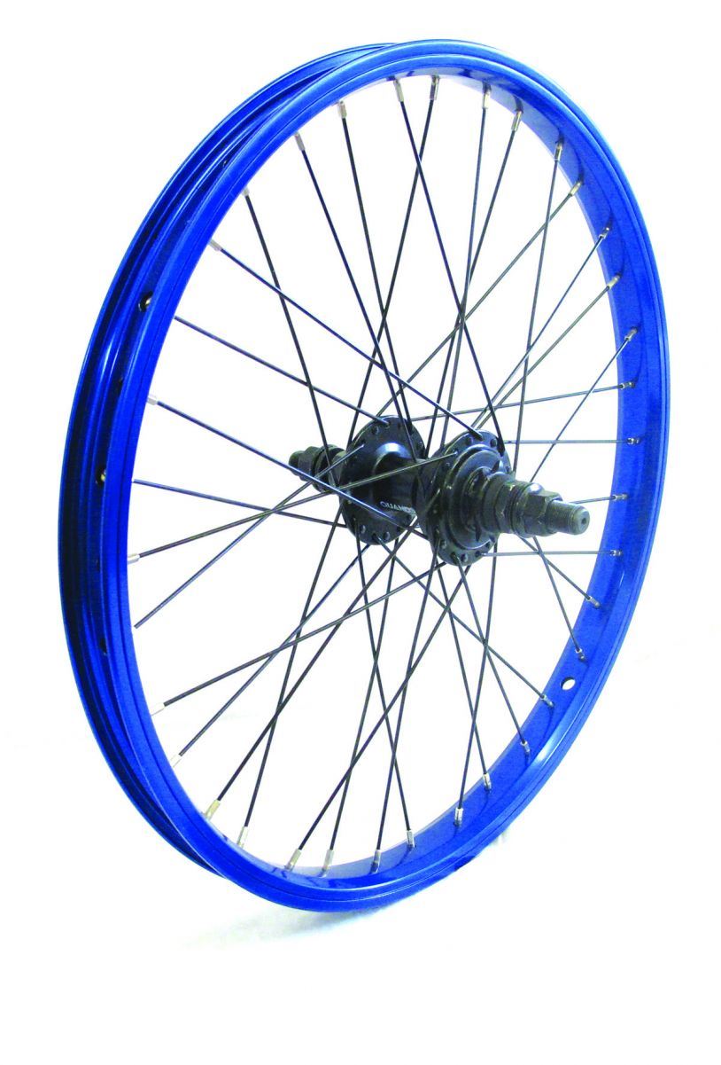 20" Savage BMX Rear Double Walled 14mm Axle 9T Cassette Bike Anodised