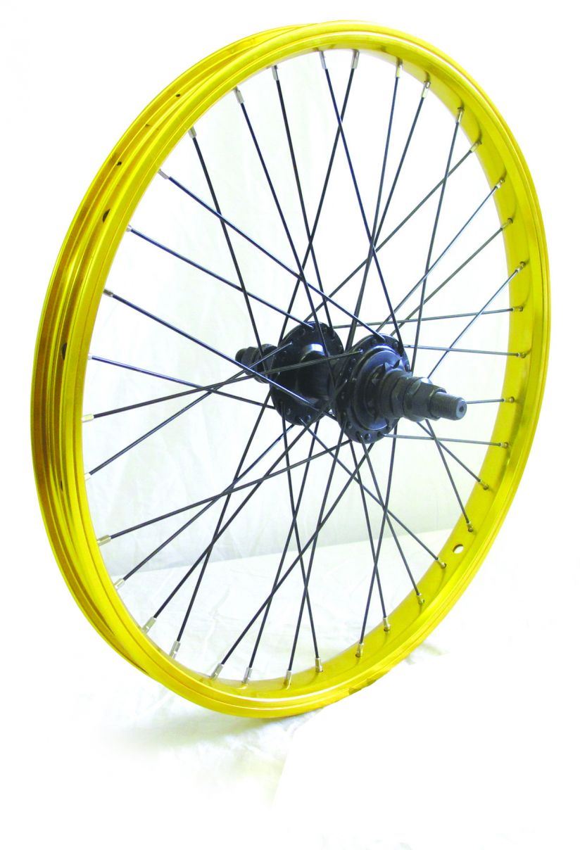 20" Savage BMX Rear Double Walled 14mm Axle 9T Cassette Bike Anodised