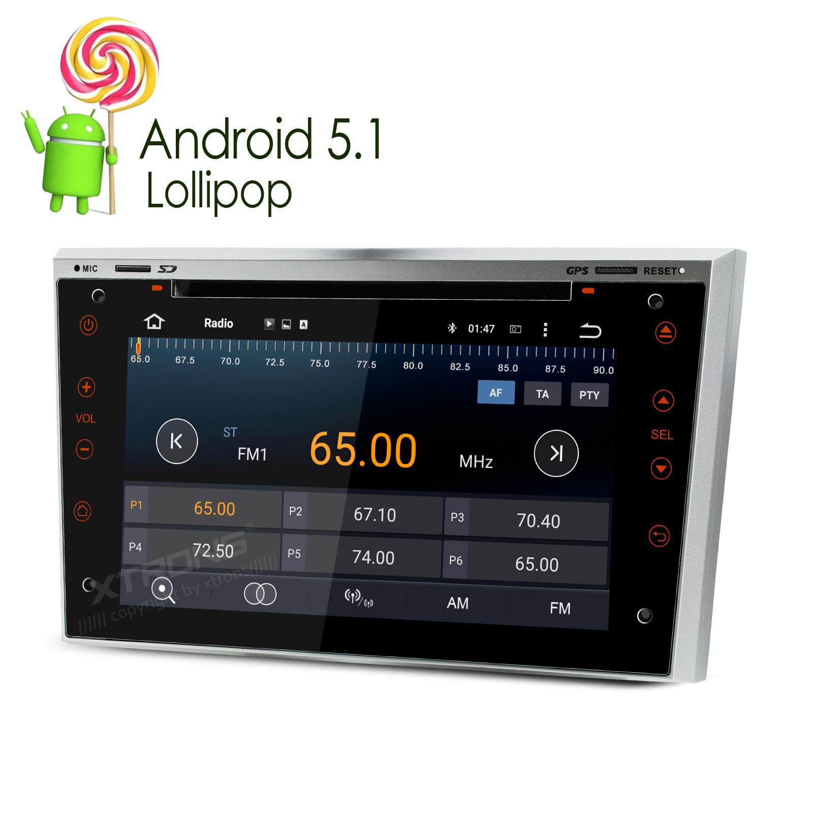 Opel Vauxhall Corsa Astra Android 5.1 GPS WiFi Car DVD Stereo DAB+
