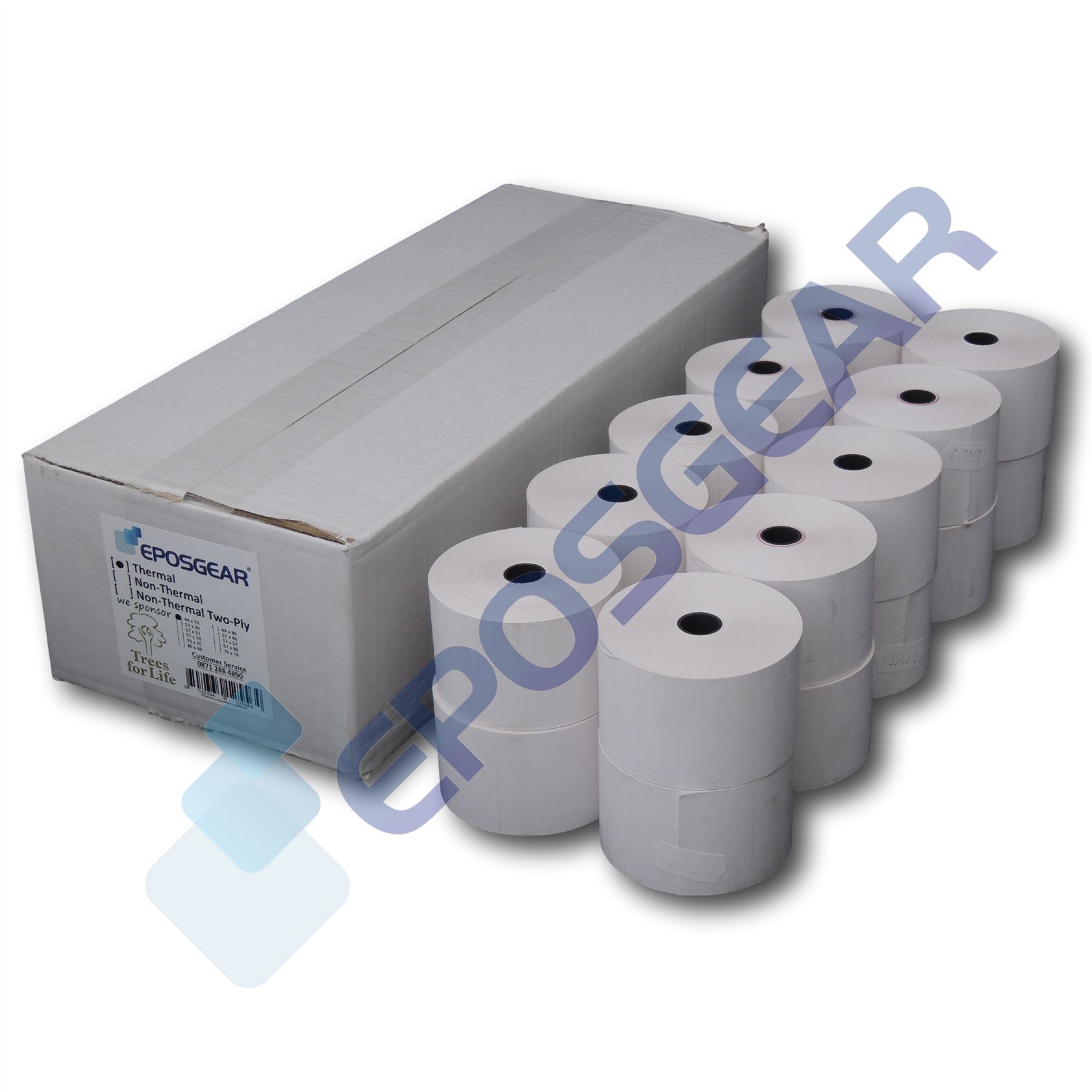 Sam4s ER420M Thermal Paper Cash Register Till Receipt Rolls eBay