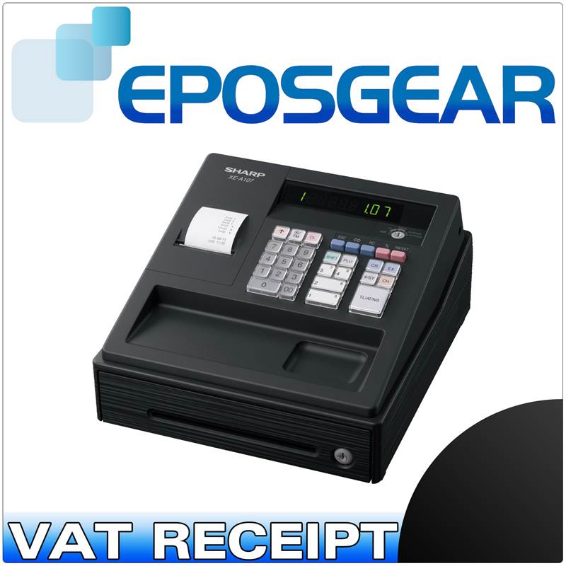 Sharp XE A107 Cash Register Till Starter Pack KIT Rolls Batteries PEN