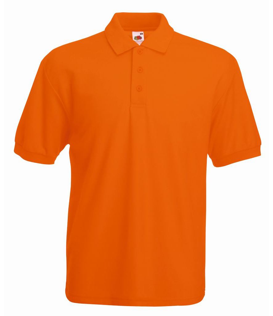 Mens Poly Cotton Polo Shirt with Reinforced Shoulders Seams Work