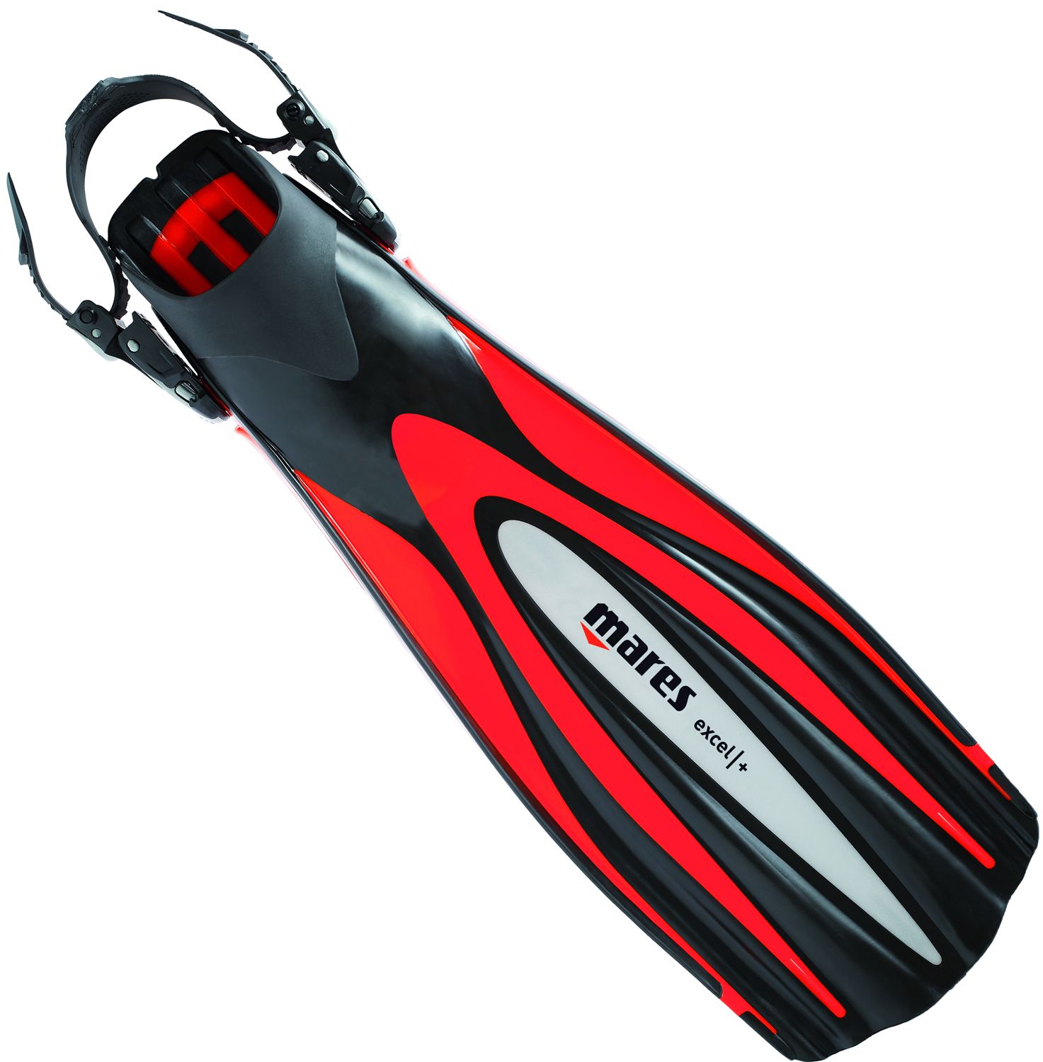 Mares EXCEL + Open Heel Fins with ABS Adjuable Strap, Scuba Dive Diving