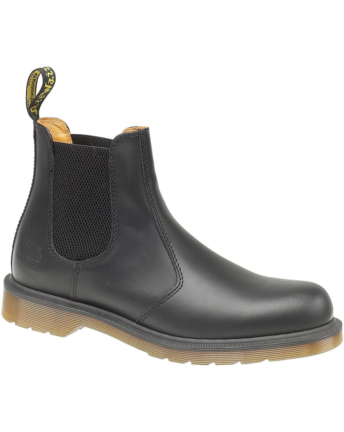 Dr Martens B8250 SlipOn Dealer Boot, Mens Boots, Black, Mens eBay