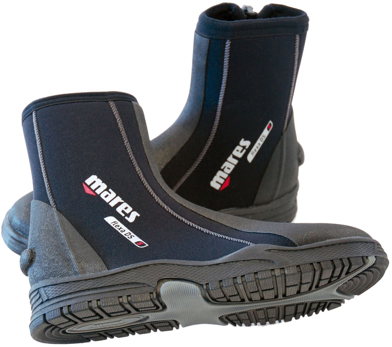 Mares Flexa DS 5mm Neoprene Scuba Dive Boots with Ankle Zip and