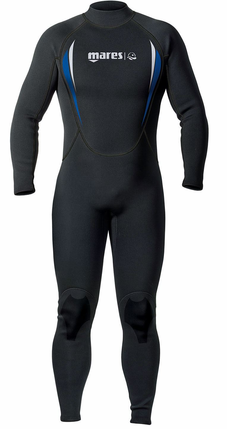 Mares Mens MANTA Full Length 2.2mm Wetsuit with Rear Zipper Dive