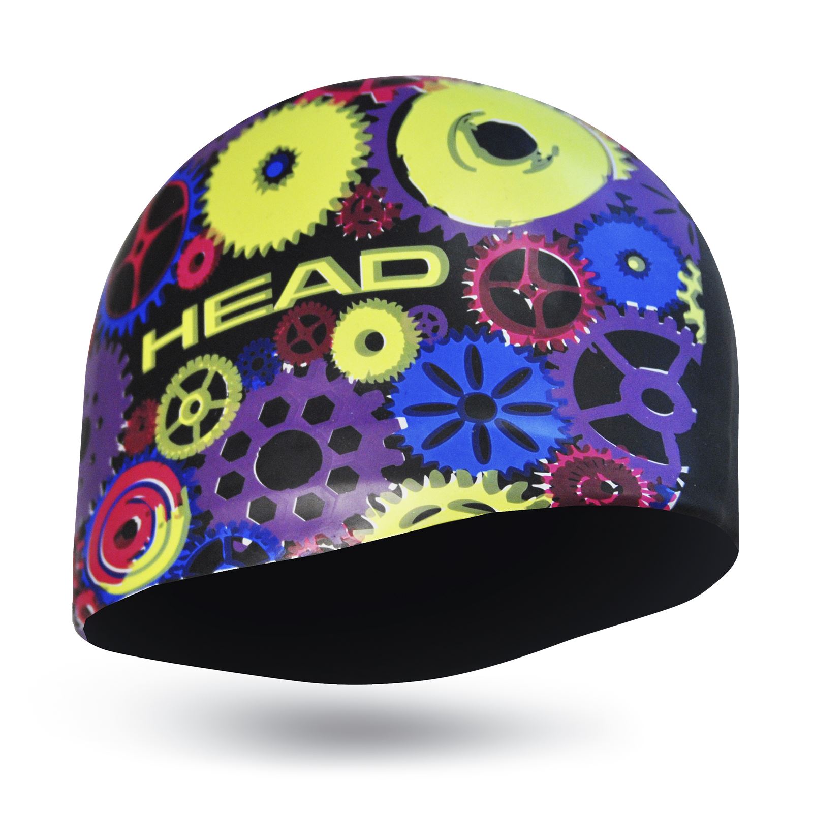 NEW Head Childrens Silicone Swim Cap Fun Cool Designs Kids Girls