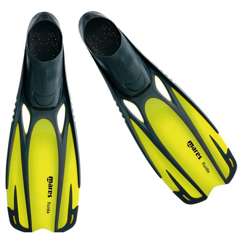 Mares FLUIDA Snorkelling Full Foot / Shoe Fins Flipper, Easy Kick, Travel Light eBay