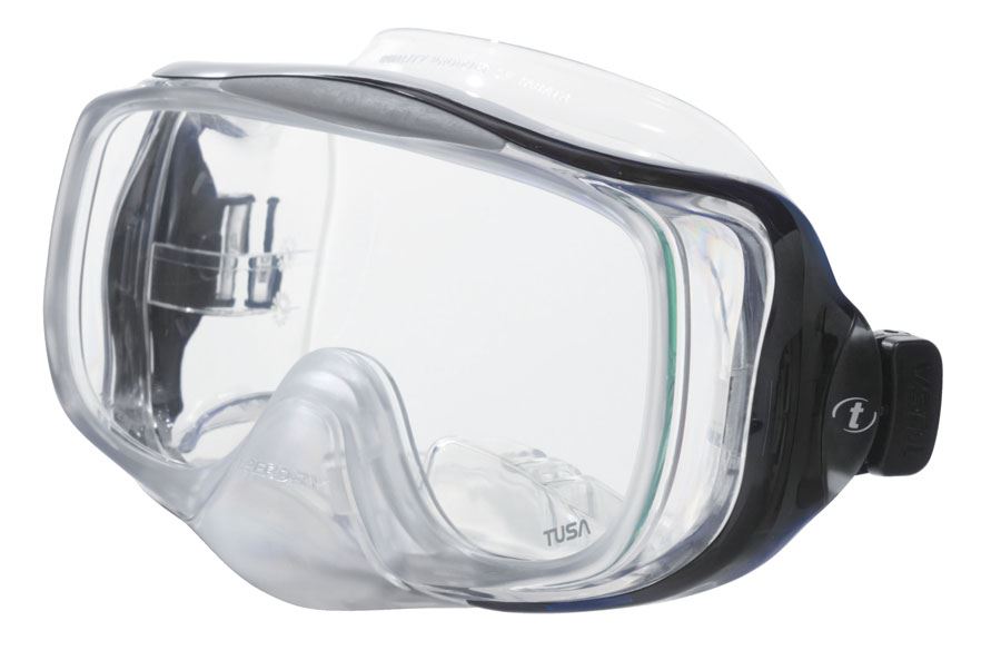 Tusa Dive Mask With Build in Purge Valve in Nose of Mask for EASY