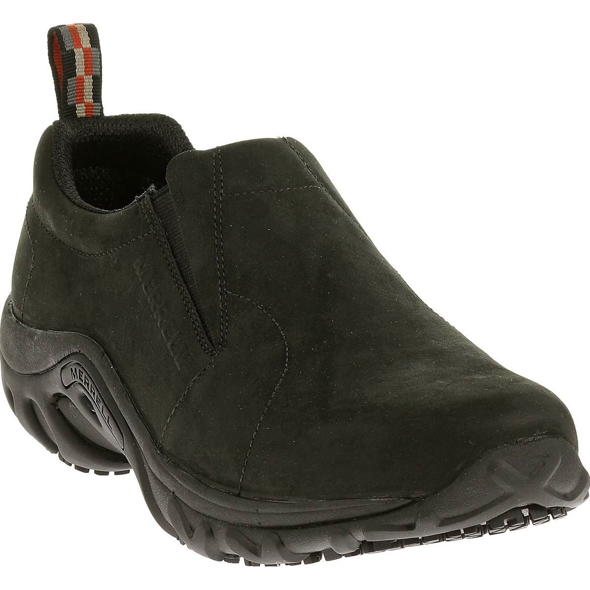 Merrell Men S Jungle Moc Pro Grip Work Shoe Black Merrell Men S Jungle Moc Pro Grip Work Shoe Black