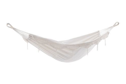 Vivere BRAZ200 Brazilian Style Hammock - Double- Natural with Fringe Vivere BRAZ200 Brazilian Style Hammock - Double- Natural with Fringe
