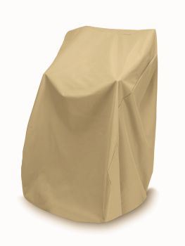 Two Dogs 48" High Stack Chair Cover - Khaki Two Dogs 48" High Stack Chair Cover - Khaki