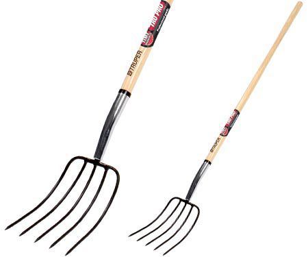 Tru-Pro Manure Fork - 5 Tines By Truper Tools Tru-Pro Manure Fork - 5 Tines By Truper Tools